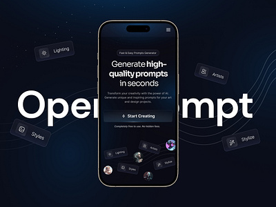 Open Prompt Generator ai ui ux