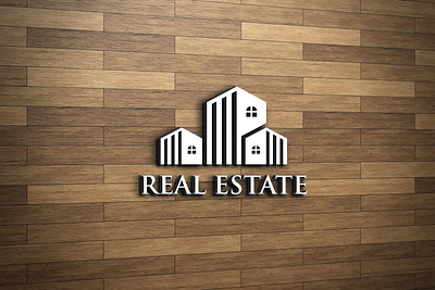 REAL ESTATE branding busness logo design graphic design house logo illustration logo logodesign logos modern logo motion graphics real estate real estate logo شعار العقارات