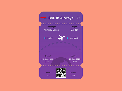 BOARDING PASS E TICKET UI branding dailyui graphic design homepage landing page motion graphics ui ui daily chalenge uiux ux website