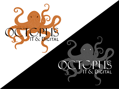 Octopus logo logo logo design octopus vector graphics 🐙