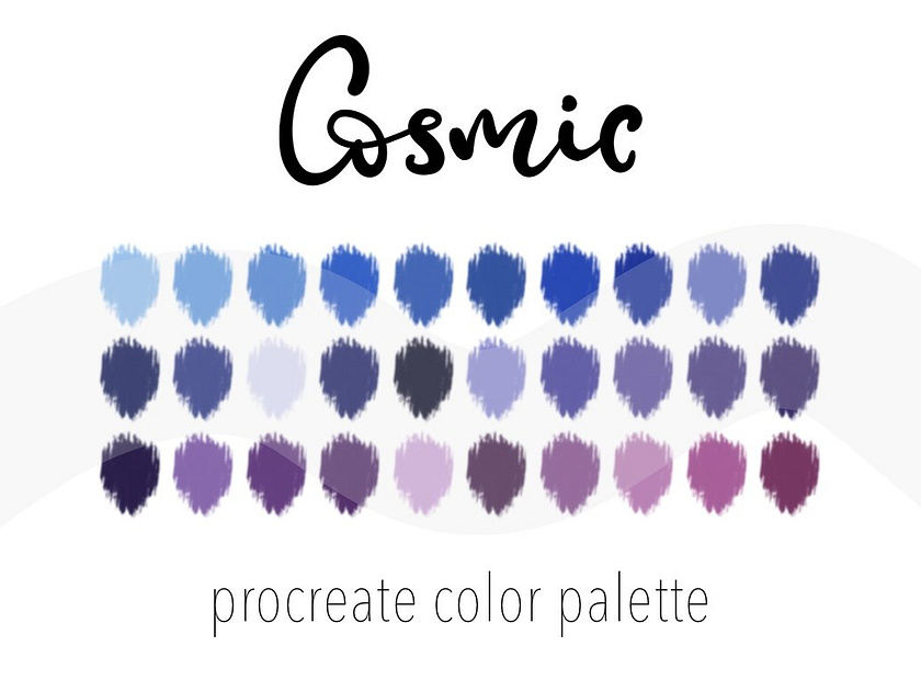 Cosmic color palette for Procreate. by Lena Almazova Dolzhenko on Dribbble