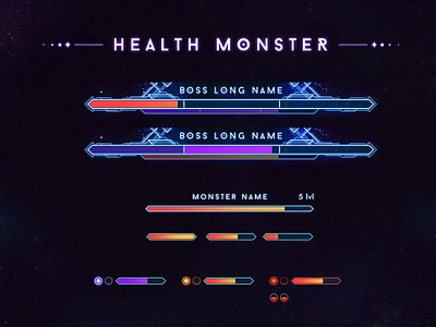 Batora Lost Heaven Health Bars bars boss damage games graphic design health hud interface rpg scales ui