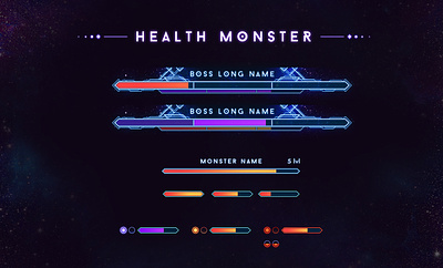 Batora Lost Heaven Health Bars bars boss damage games graphic design health hud interface rpg scales ui