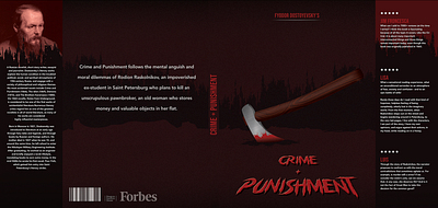 Crime + Punishment adobe adobe illustrator affinity affinity designer book branding graphic design illustration red revised vector vector illustration