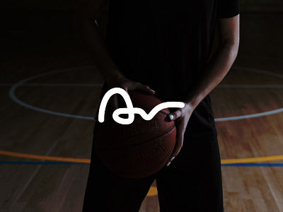 AV abstract logo athletic branding design game logo minimal minimalist logo modern logo sports