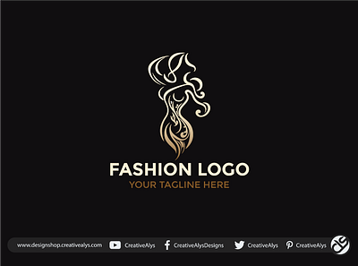 FASHION LOGO DESIGN brand identity branding custom logo design design excellence fashion branding fashion design fashion logo design fashion logos graphic design logo logo design sophistication style unique logo vector