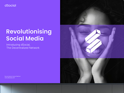 Decentralized Social Platform Branding branding graphic design logo ui