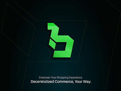 Decentralized Ecommerce platform Branding branding graphic design logo ui