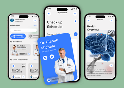 Mobile App ui Design. health layout mobile mobile app responsive ui