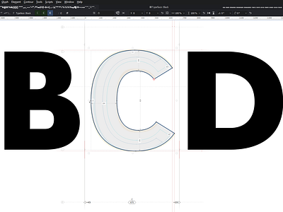 Type Design 64 2d art artwork design font fontlab graphic design lettering modern type design typeface typography vector