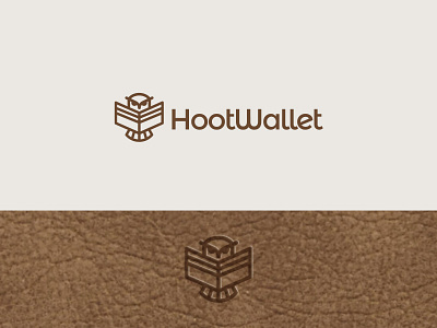 HootWallet bird jerron ames logo owl wallet