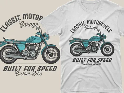 T-Shirt Design bike illustration minimalist minimalist t shirt design t shirt t shirt design typography tshirt design typography vector art vintage t shirt