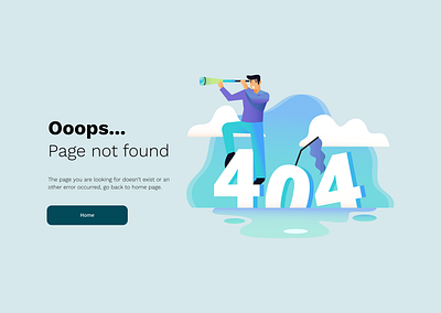 Page HTTP 404 Not Found 404 404pagenotfound case study design ui uiux design webpage webservice