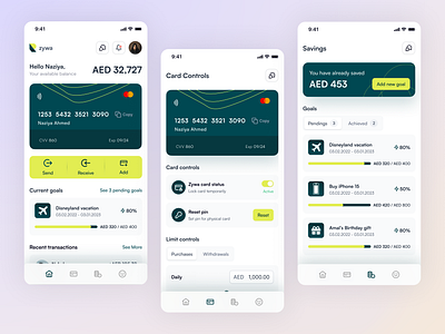 GenZ-empowered Credit Card App fintech appdesign modern sleek