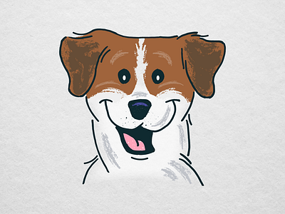 Eddie, Famous 1990s Jack Russell Terriers 1990s animal actors cute dogs famous frasier illustration jack russell terriers movies nbc nineties nostalgia pets popular culture portrait smiling television tv shows