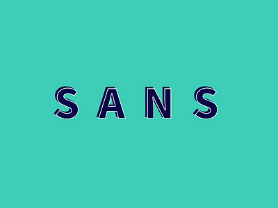 Sans branding font graphic design typography vector