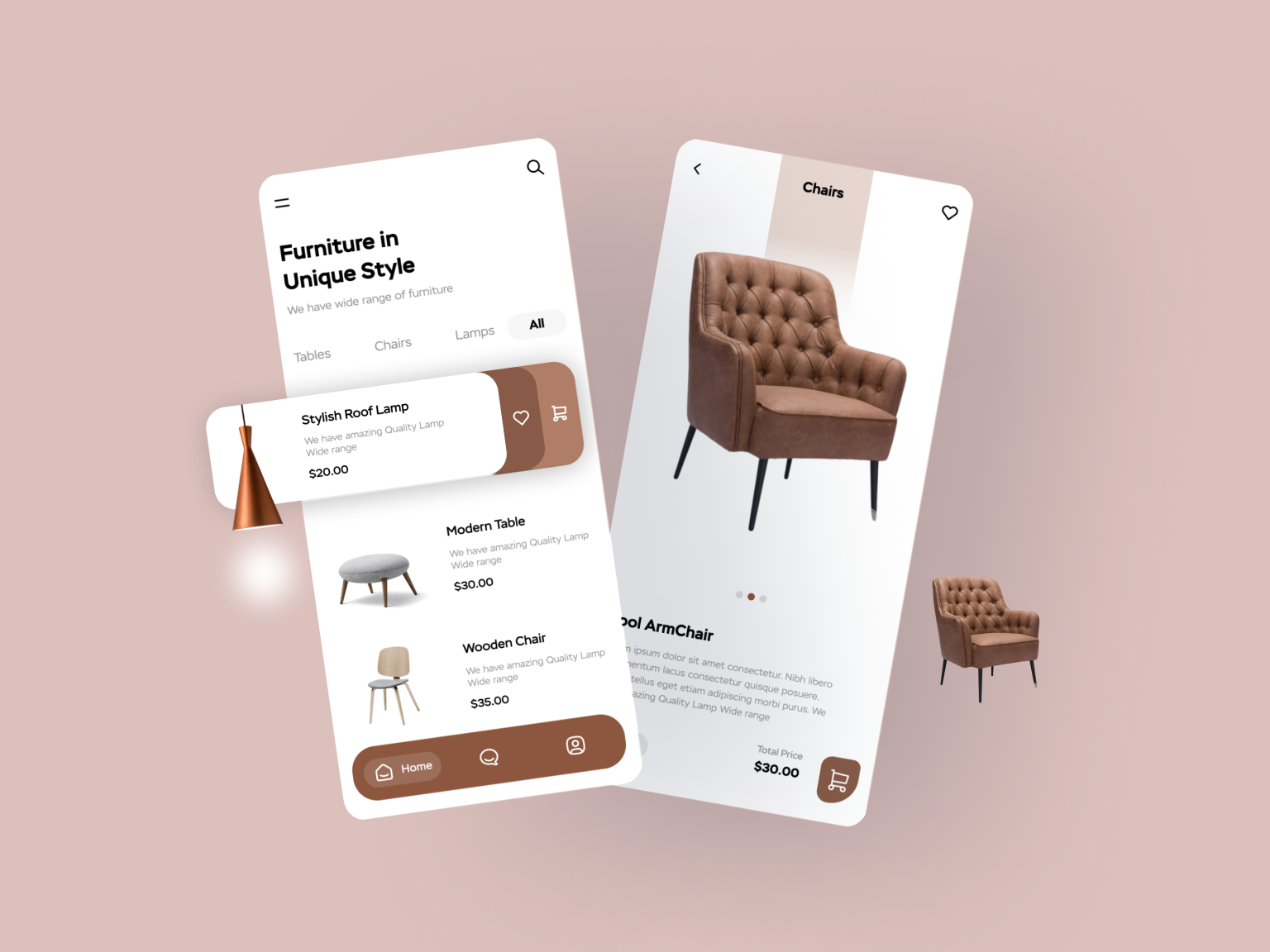 HomeStyle Hub App by Shripal Panchiwala on Dribbble