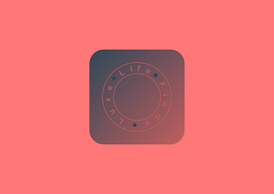 LuxeLifeFinds Logo ✨👜 app app icon branding icon logo ui