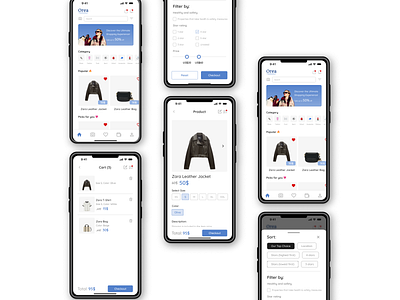 Orea - E-commerce App app design e commerce figma hello inspiration inspo ios shop ui