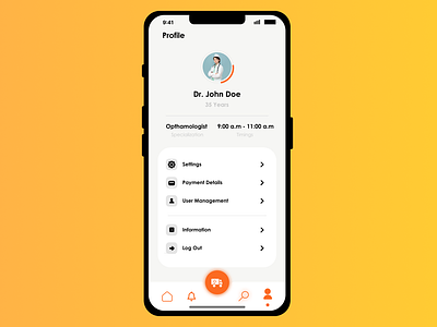 Doctor Profile 🩺👩‍⚕️ app design doctor doctor profile profile ui user user profile