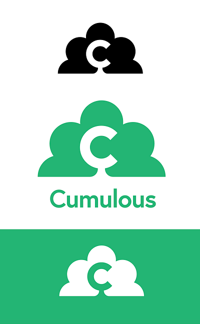 Cumulous Logo brand identity branding graphic design logo logo design