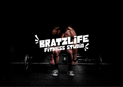 Bratzlife Fitness Studio branding design graphic design typography