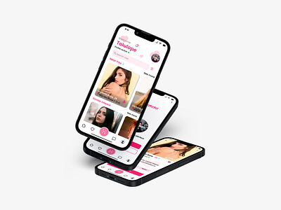 Dating App app branding design graphic design illustration ui ux