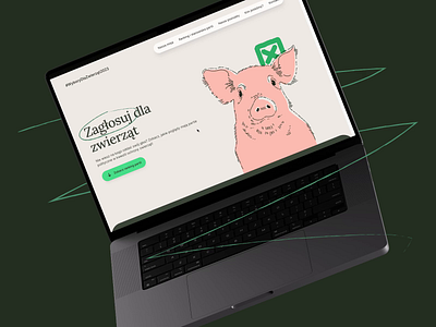 Animal Rights Campaign Identity & Website | Rachwalak x Grafit animal rights animation branding graphic design illustration modern ui