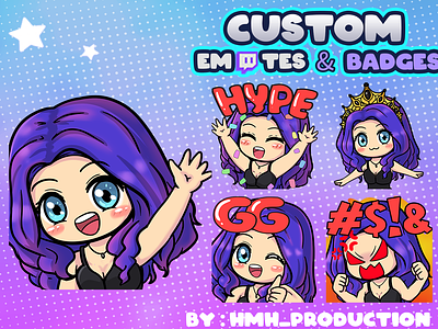 custom cute chibi twitch emotes get up to $15 off anime emotes cartoon emotes chibi chibi twitch emotes commission cute cute emotes discord emoji discord emotes emoji emotes emotes for twitch illustration kick emotes streamer twitch twitch emoji twitch emotes vtuber vtuber emotes