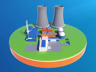 Cooling Tower Info Video 3d animation design graphic design social media video