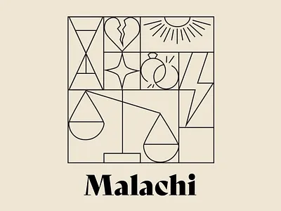 Malachi Sermon Series Branding bible graphic design icons logo design malachi sermon series branding sermon series graphic vector art icons