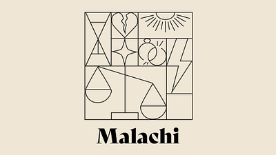 Malachi Sermon Series Branding bible graphic design icons logo design malachi sermon series branding sermon series graphic vector art icons