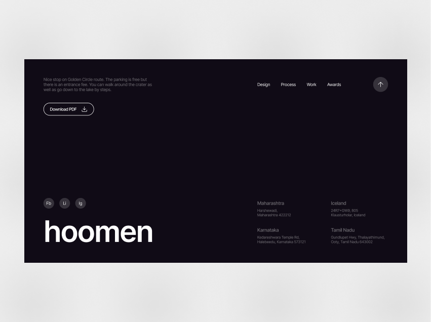 Footer Website UI branding design homepage layout ui ui design ux website