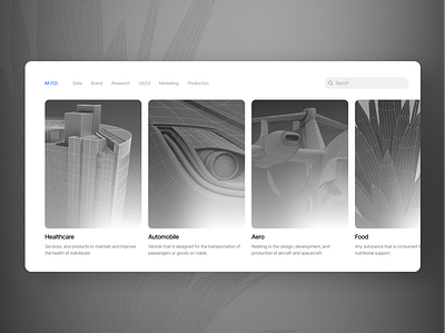 Web Section UI 3d branding design homepage layout ui ui design ux website