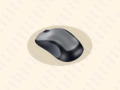 wireless computer mouse isolated on vector illustration bluetooth gaming mouse bluetooth mouse mouse usb mouse wireless mouse