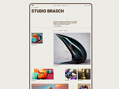 A global collaboration Agency Pekka - Website [Redesign] agency art creative design ecommerce landing page pekka redesign ui ux website вебсайт ландинг
