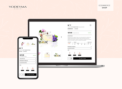 ecommerce shop / Product Page ecommerce ecommerce shop figma fragrance ecommerce parfum parfum page product page ui ux ui