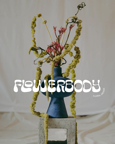 Flowerbody Logo branding graphic design logo