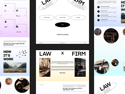 Law Firm Website Concept Portfolio aesthetic concept firm home inspiration landing law lawyer minimal modern page popular portfolio product ratul ui ui ux web website work