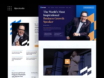 JayBaer.com clean personal web website