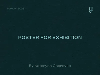 Poster for exhibition figma graphic design marketing poster textures ui