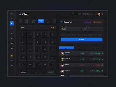 Online casino branding casoni crash crypto design ecommerce gambling games graphic design illustration interface logo marketplace nft research ui ux web web3 webdesign