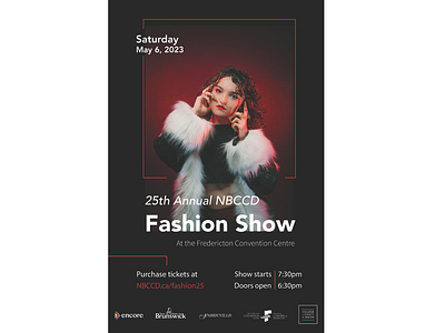 Fashion Show - Poster graphic design