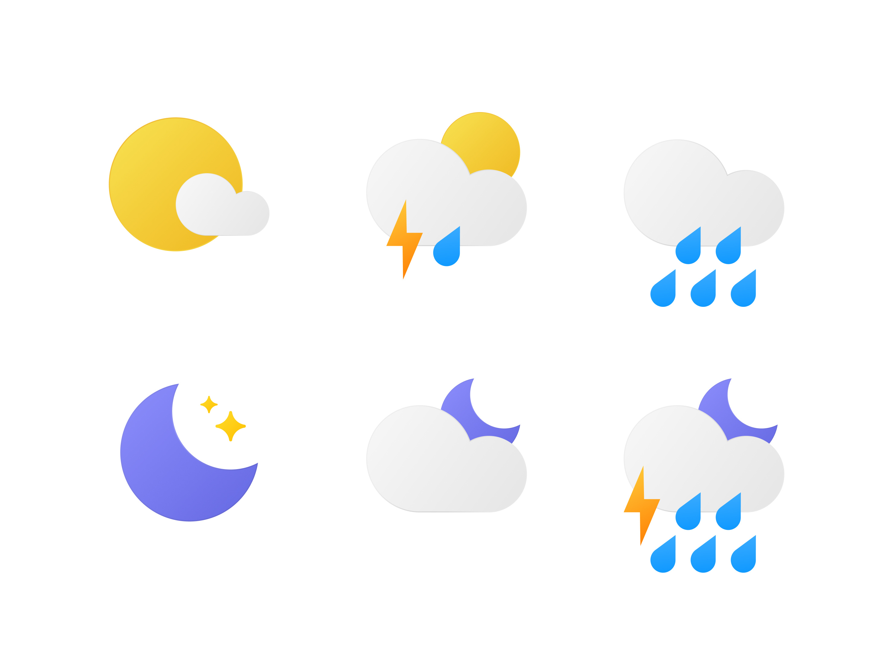 Weather App Icons design graphic design icon illustration mobile ui ux vector weather weather icon weather information