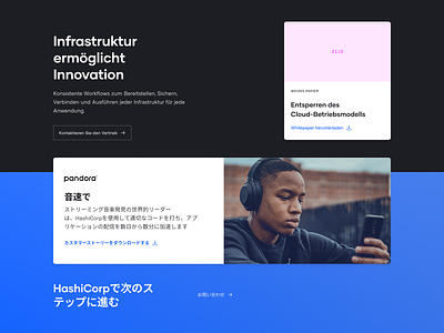 Foreign language landing pages content design design systems ia information architecture ui ux strategy visual design