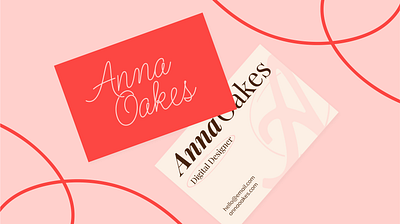 Personal Professional Branding: Anna Oakes brand branding graphic design logo personal branding personal professional branding portfolio vector