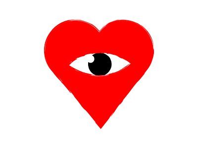 Heart eye branding creativeads creativeagency creativity design editorialillustration eye graphic design heart icon logo motion graphics symbol web web icon