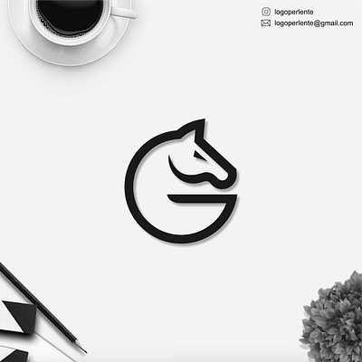 Letter G Horse monogram logo design branding clothing line design icon illustration initials lettering logo logo design logo mark logotype minimal logo monogram symbol typography