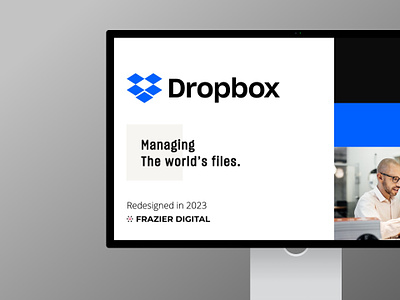 Dropbox 2023 Business Presentation Concept animation branding graphic design illustration pitch pitch deck powerpoint presentation saas slide deck startup