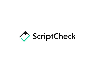 ScriptCheck Logo Design (Sheet + Checkmark) app branding business check checkmark company icon logo design logomark mark minimalist modern online page script sheet simple startup symbol tech